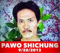 Pawo Shichung, Tibetan father of 2, Self-Immolates to Death Today